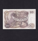 Bank of England (B299) Hollom, £10, 1964, A12, UNC