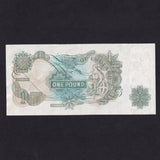 Bank of England (B304) Fforde, £1, M36N 151327, Good EF