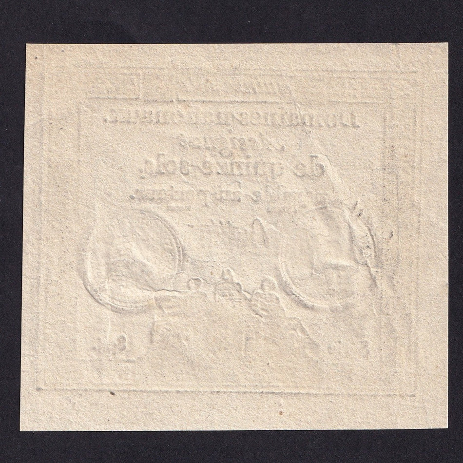France (Assignats, PA54) 15 Sols, 1792, Good EF