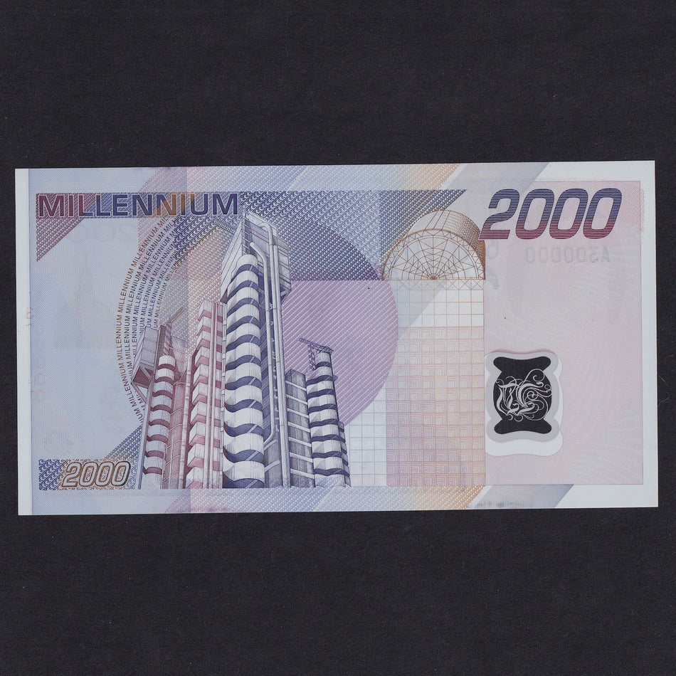 Promotional - De La Rue, Safeguard polymer, 2000, UNC