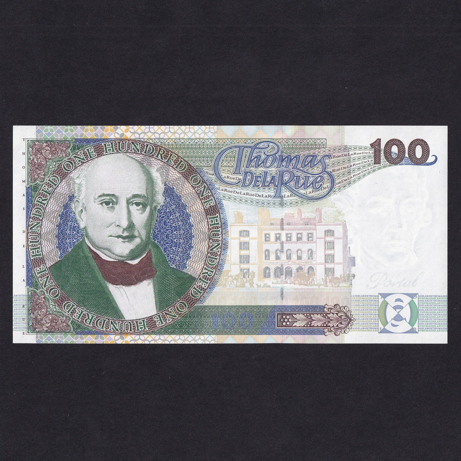 Promotional - De La Rue, 1996, watermark Portal, UNC
