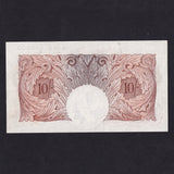 Bank of England (B271s) O'Brien, 10 Shillings specimen, A00A 000000, pinhole, otherwise Good EF