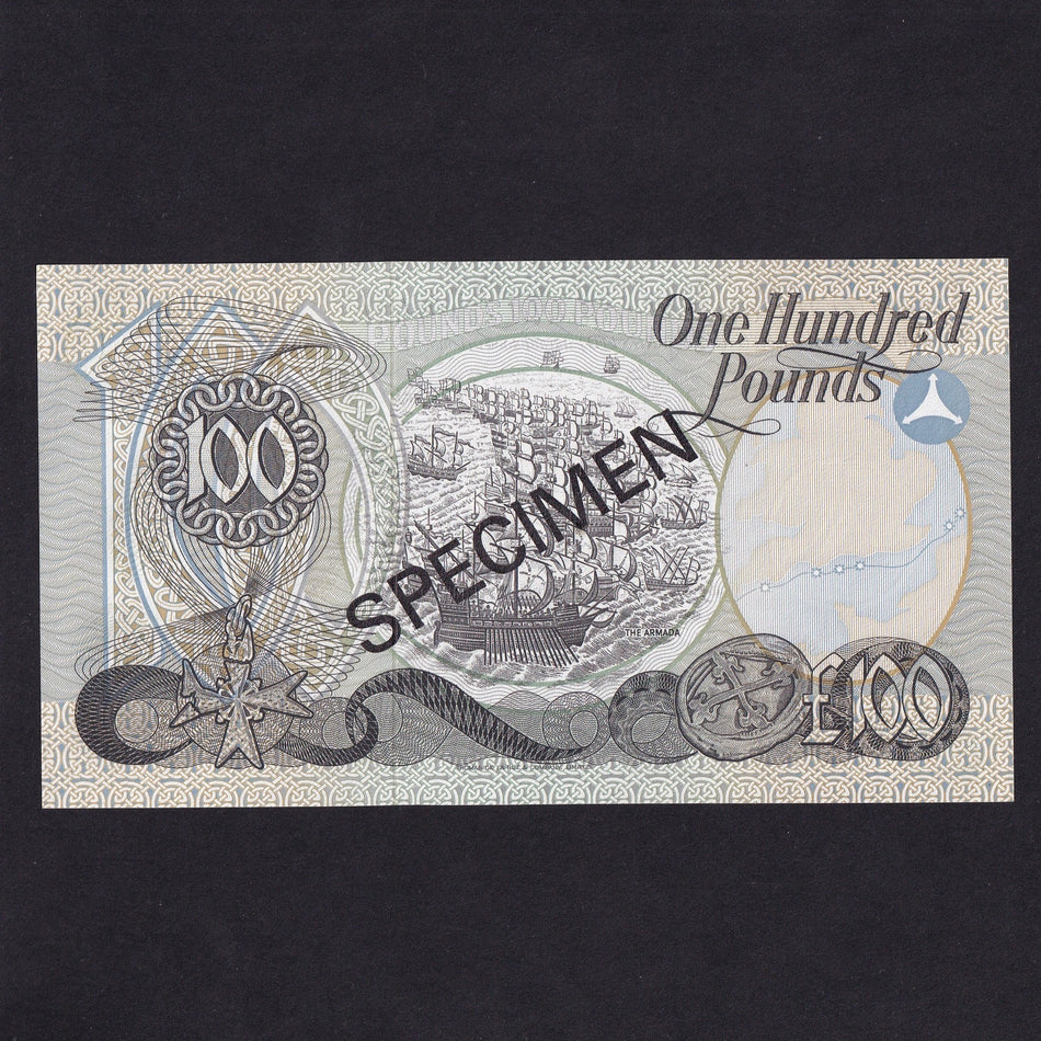 Northern Ireland (P251) Provincial Bank of Ireland, £100 specimen, 1st March 1981, Hollaway signature, TN 000000, PMI PR08s, UNC