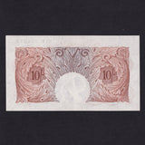 Bank of England (B236) Peppiatt, 10 Shillings, unthreaded, 51W, pre-war, EF