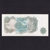 Bank of England (B292) Hollom, £1 'G' note, A75N, UNC