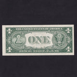 USA (P416D2a) $1 silver certificate star replacement, series 1953 E, Fr.1850-B, UNC