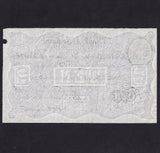 Operation Bernhard - Nazi forgery 1942-44, Peppiatt £10, 18th July 1934, K139 31828, Good VF