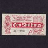 Treasury Series (T.9) Bradbury, 10 Shillings, 1914, A/19 929423, Fine
