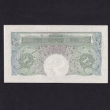Bank of England (B238) Peppiatt, £1, pre-war, unthreaded, 33H, Good EF