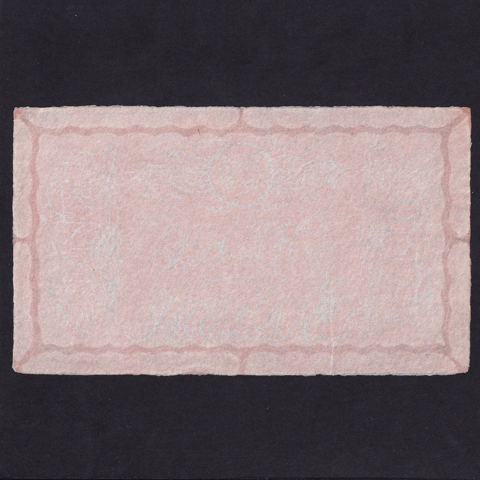 Ireland, Bank of Ireland watermark paper for £1 note, undated, Fine
