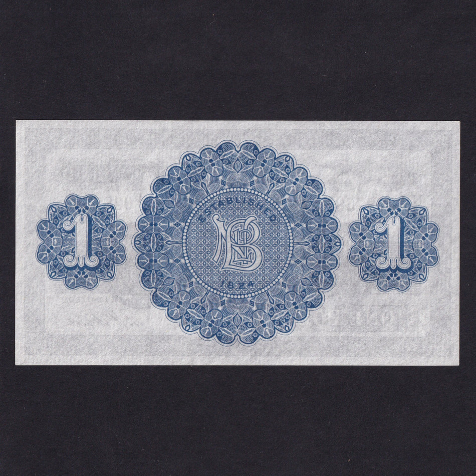Northern Ireland (P178b) Northern Bank, £1, 1940, NI/H 028758, NR68, UNC