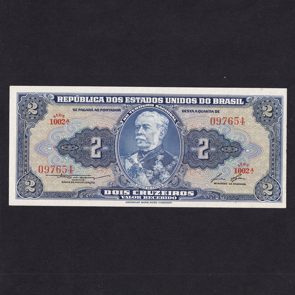 Brazil (P151b) 2 Cruzeieros, UNC