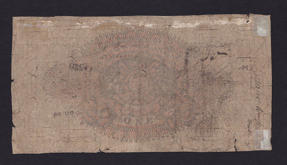 Provincial - Bath Bank, £1, 1822, for Cavenagh, Browne, Bayly & Browne, Outing 96a, VG