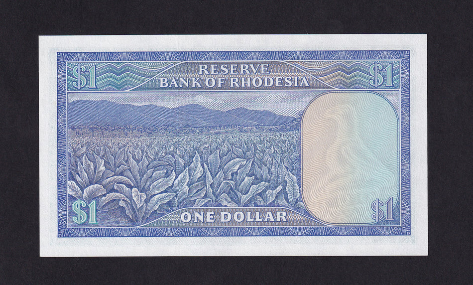 Rhodesia (P38)$1, 2nd August 1979, UNC
