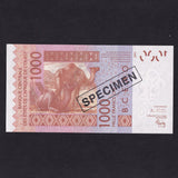 West African States (P915Ss) Guinea Bissau, 1000 Francs specimen, no.108, UNC