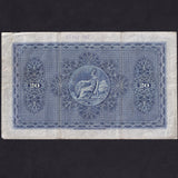Scotland (P159a) British Linen Bank, £20, 25th May 1942, No.E/4 9/411, BL68a, notations & handstamp on reverse, Fine