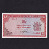 Rhodesia (P39) $2 replacement, 24th May 1979, X/1, UNC