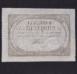 France (Assignats, PA77) 500 Livres, 1794, Series 402, Nyon, EF
