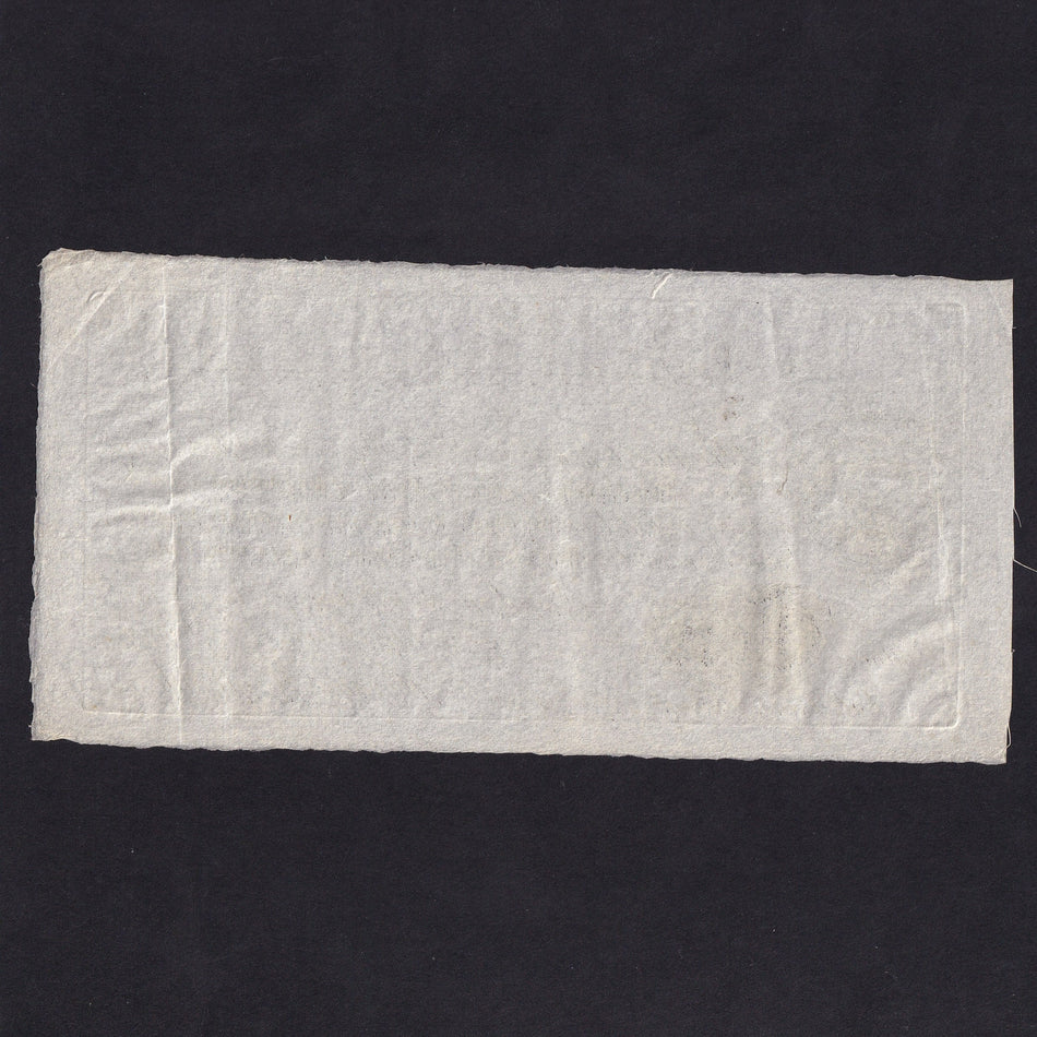 England, skit note - S. W. Forbes, No.21, 1818, ...TEN Centimes, when the Honour of knighthood shall be no longer conferred on Swindling City- Tradesmen, or, Lottery Insurers..., Good EF