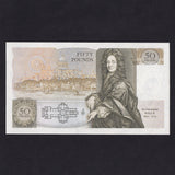 Bank of England (B352) Somerset, £50, superb first million & low serial, A01 000103, UNC