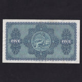 Scotland (P163) British Linen Bank, £5, 3rd February 1961, Anderson, A/12 202313, General Manager, BL72, pressed, VF