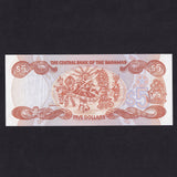 Bahamas (P45a) $5, Allen signature, A409459, UNC