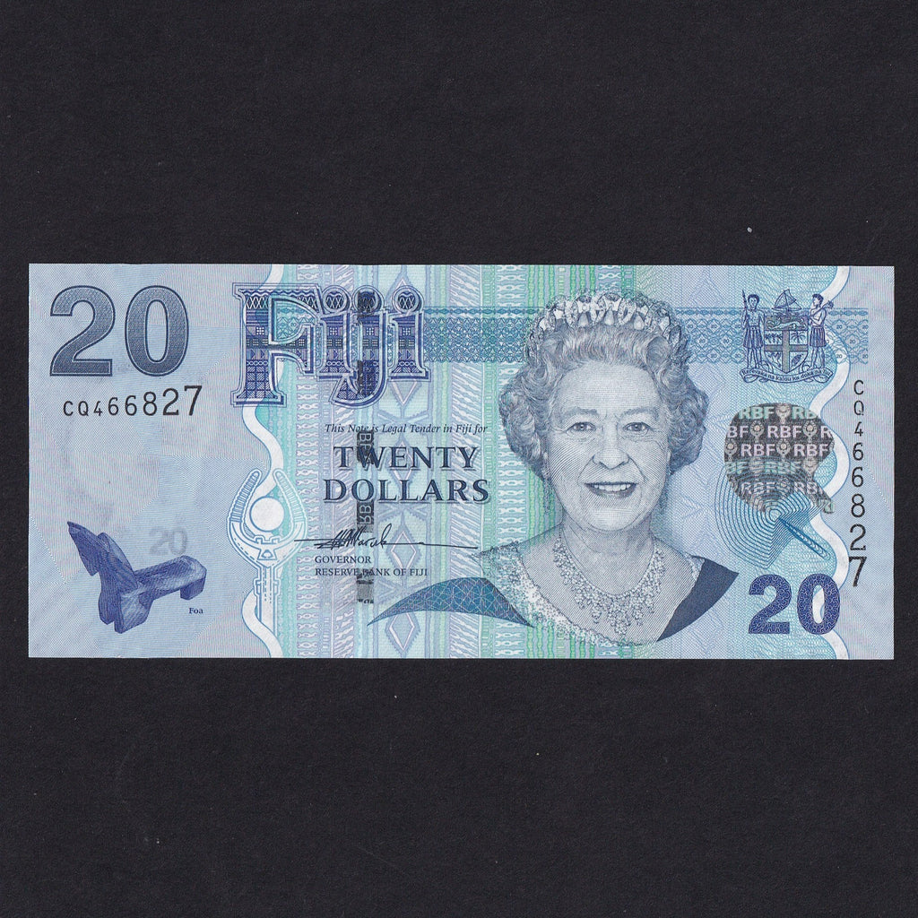 Fiji (P112a) $20, 2007, QEII, UNC