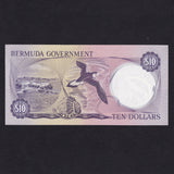 Bermuda (P25a) $10, 6th February 1970, QEII, A/1 000250, UNC