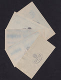 Italy, 1, 2, 5, 10 & 20 Lire, WWII POW camp 30 notes, Campbell 5928- 5932, Fine
