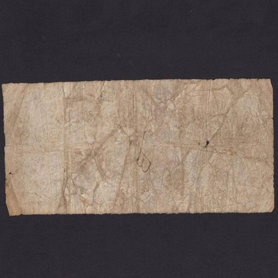 Provincial - Corksheets Colliery 10/- (1815) Outing 3008a, VG