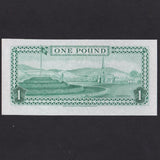 Isle of Man (P38) £1, QEII, Bradvek plastic, UNC