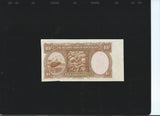 P.158a New Zealand 10/- Hanna sig. (1940) note without serials and crayon mark ( printers waste ) one is curious how this has come out ? GDEF - Colin Narbeth & Son Ltd. - 2