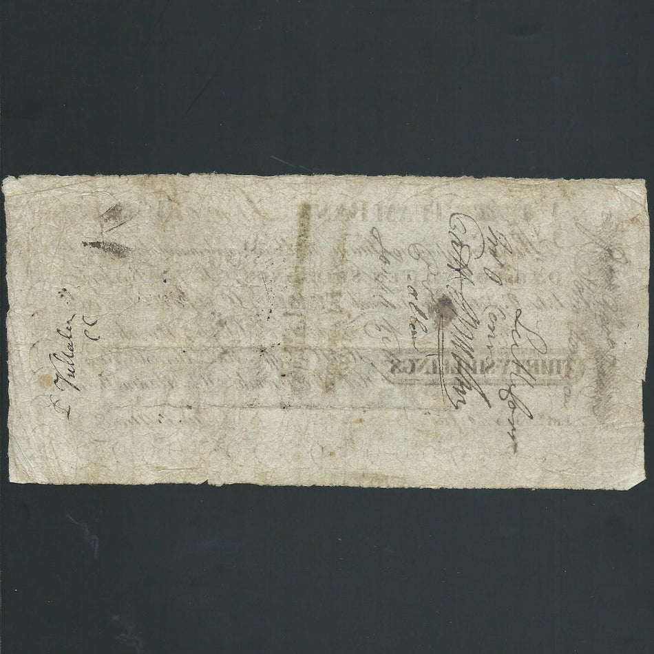 Ireland, 30 Shillings, 1812, Taum Bank, for Ffrench etc., PB332C, VG