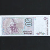 P.326b Argentina 50 Peso, signature title C, UNC - Colin Narbeth & Son Ltd. - 2