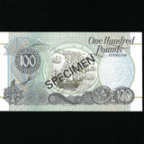 Northern Ireland (P135s) £100 specimen, 1st March 1996, First Trust Bank, A/UNC