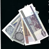 Bolivia (P166a - P169a) 500, 1000, 5000 & 10000 Pesos Bolivianos, set of 4 inflation notes, 1980s, UNC