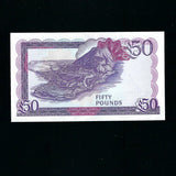 Gibraltar (P24) £50, 1986, QEII, UNC