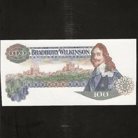 Bradbury Wilkinson promotional note. King Charles I, obverse stage proofs. UNC - Colin Narbeth & Son Ltd.