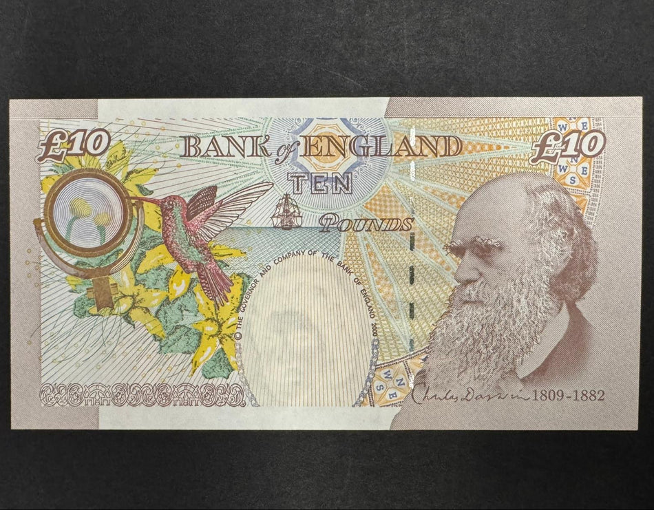 Bank of England (B400cs) Bailey, £10, column sort, last million, HL40 975902, UNC