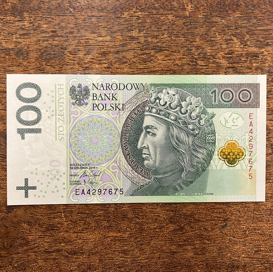 Poland, 100 Zloty, 2018, EA4297675, UNC