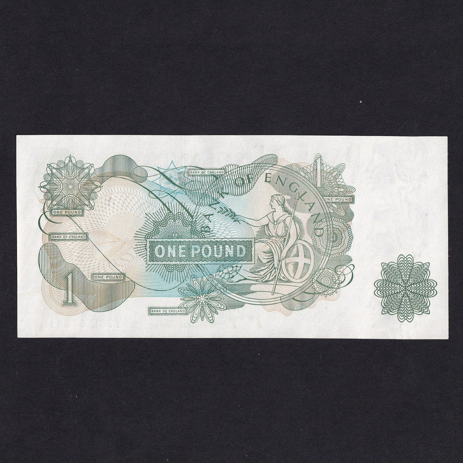 Bank of England (B320) Page, £1, T78E, Good EF