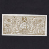 Scotland, Bank of Scotland, £1 specimen, 1961, Bisland/ Watson, BA100a, UNC