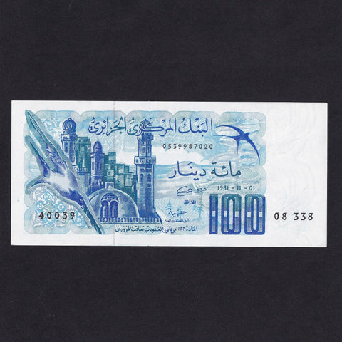 Algeria (P131) 100 Dinars, 1st November 1981, UNC