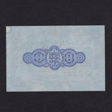 Guernsey (P25A) 2 Shillings and Sixpence, 1st January 1942, French blue paper, A/L 0336, ink bleed, otherwise UNC