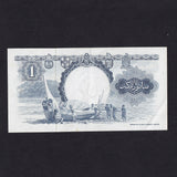 Malaya & British Borneo (P8A) $1, 1st March 1959, B38 009637, TDLR printing, centre fold, otherwise Good EF