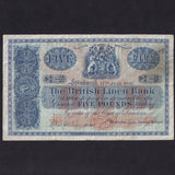 Scotland (P158a) British Linen Bank, £5, 17th July 1941, McFarlane/ McKenzie, BL66c, A/Fine