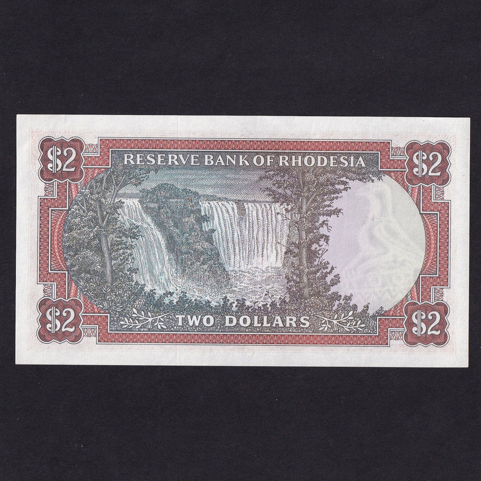 Rhodesia (P41) $2 replacement, 10th April 1979, X/1, UNC