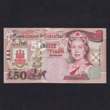 Gibraltar (P34) £50, 2006, QEII, Churchill, AA194596, UNC