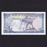 Zambia (P22a) 10 Kwacha, 1976, UNC