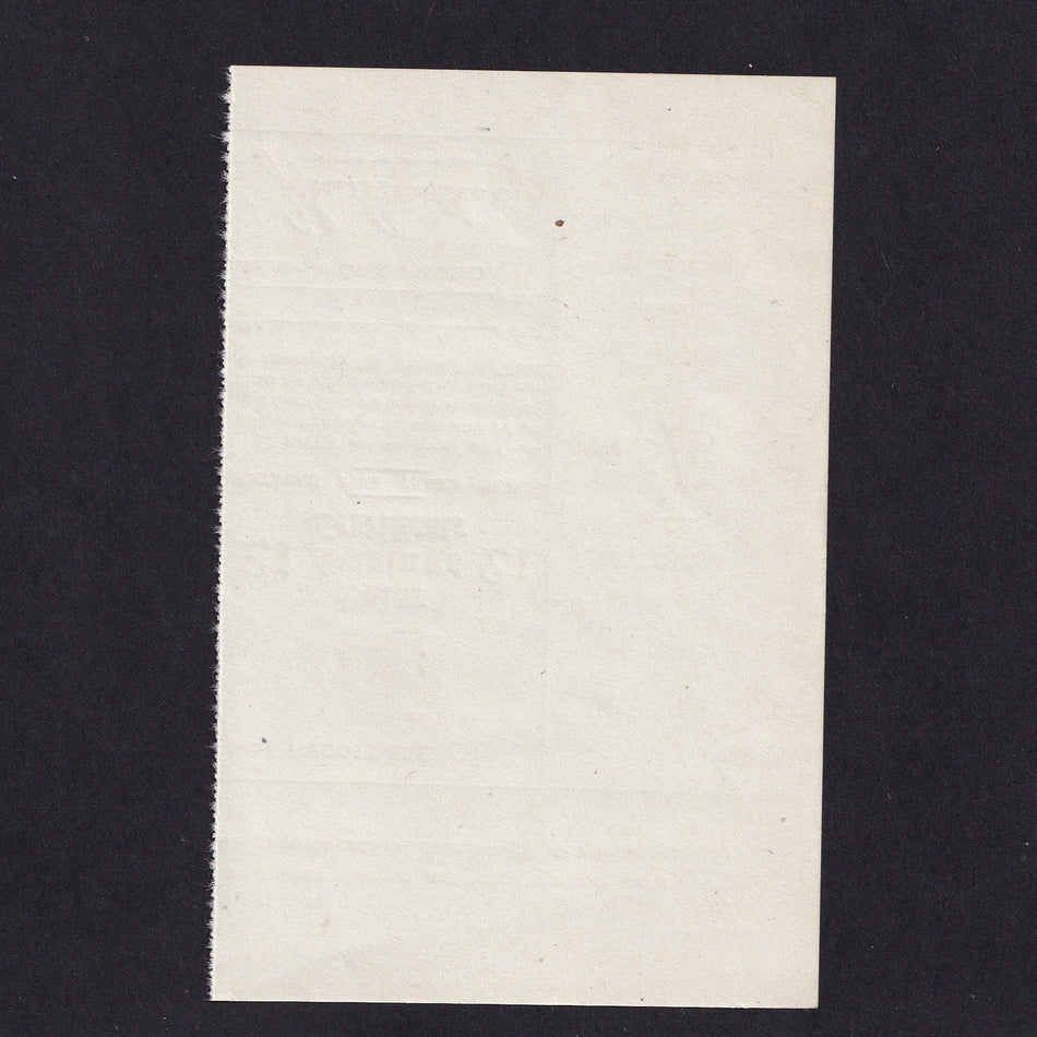 United Kingdom, John Bradbury, £1 War Savings Certificate, 191x, WWI